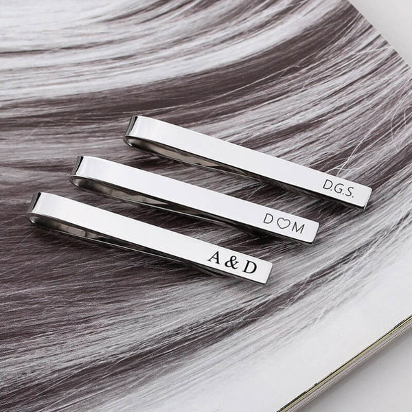 Tie Bars and Tie Clips for Men 
