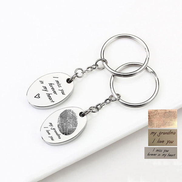 Personalized CREMATION URN KEYCHAIN Paw Ashes Jewelry Ash Keychain
