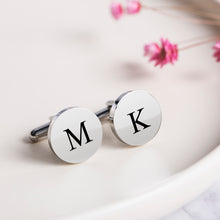Weeding Cuffliniks, Custom Mens Cufflinks with any Text, Groomsmen Gift