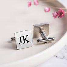 Weeding Cuffliniks, Custom Mens Cufflinks with any Text, Groomsmen Gift