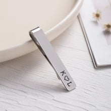 Engraved Handwriting Tie Clip For Him, Wedding Party, Groomsmen Gift