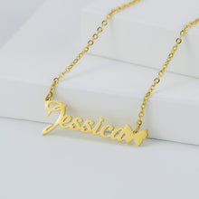 14K-Gold-Plated-Name-Necklace-Custom-Name-Necklace-With-Butterfly-3