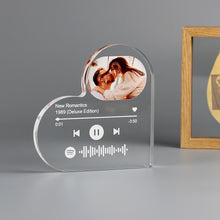 Personalized Custom Acrylic Heart-Shaped Table Decoration