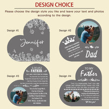 Acrylic Photo Desktop Ornament Customized Gift for Mom