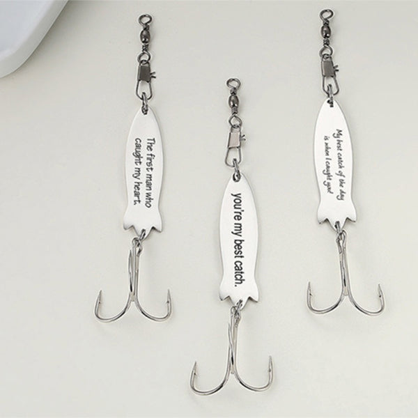 cheap personalized fishing lures Actual fingerprint Fishing lure, Engraved Fishing lure, Father's day g – sotomdio