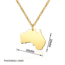 Australia-Map-Necklace-Custom-Name-Necklace-Australia-Jewelry-for-Family-4