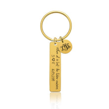 Bar-Keychain-with-Disc-Custom-Keychain-Engraved-Text-Keyring-Gift-for-Family-Friend-6