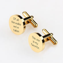 Beautiful-Personalised-Cufflinks-Black-coated-stainless-steel-10