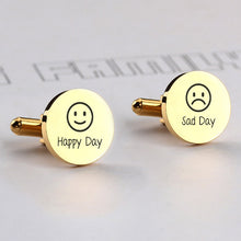 Beautiful-Personalised-Cufflinks-Black-coated-stainless-steel-12