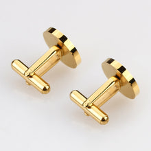 Beautiful-Personalised-Cufflinks-Black-coated-stainless-steel-6