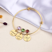 Custom-Bracelet-Personalized-Birthstone-Bangle-for-Family-Friend-Engraved-Name-Date-1