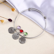 Custom-Bracelet-Personalized-Birthstone-Bangle-for-Family-Friend-Engraved-Name-Date-4