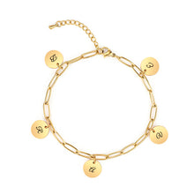 Custom-Disc-Bracelet-Engraved-Initial-Bracelet-Gift-for-Anniversary-Birthday-Christmas-3