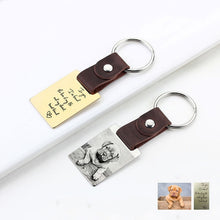 Custom-Keychain-Leather-Link-Engraved-Photo-Text-Keyring-Drive-Safe-Keychain-Gift-for-Men-3