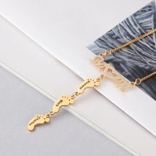 Custom-Mother-Necklace-Engraved-Footprint-Necklace-2