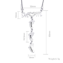 Custom-Mother-Necklace-Engraved-Footprint-Necklace-5