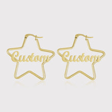 Custom-Name-Earrings-Letter-Hoop-Earrings-Nameplate-Earrings-1