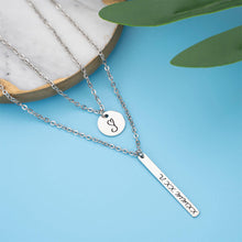 Custom-Vertical-Bar-with-Disc-Layered-Necklace-Personalized-Gift-for-Family-Women-6