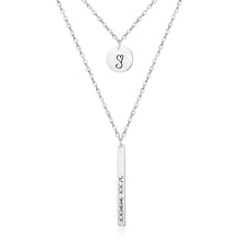 Custom-Vertical-Bar-with-Disc-Layered-Necklace-Personalized-Gift-for-Family-Women-7