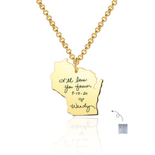 Custom-Wisconsin-Necklace-WI-State-Personalized-Necklace-Birthday-Gift-Graduation-Gift-2