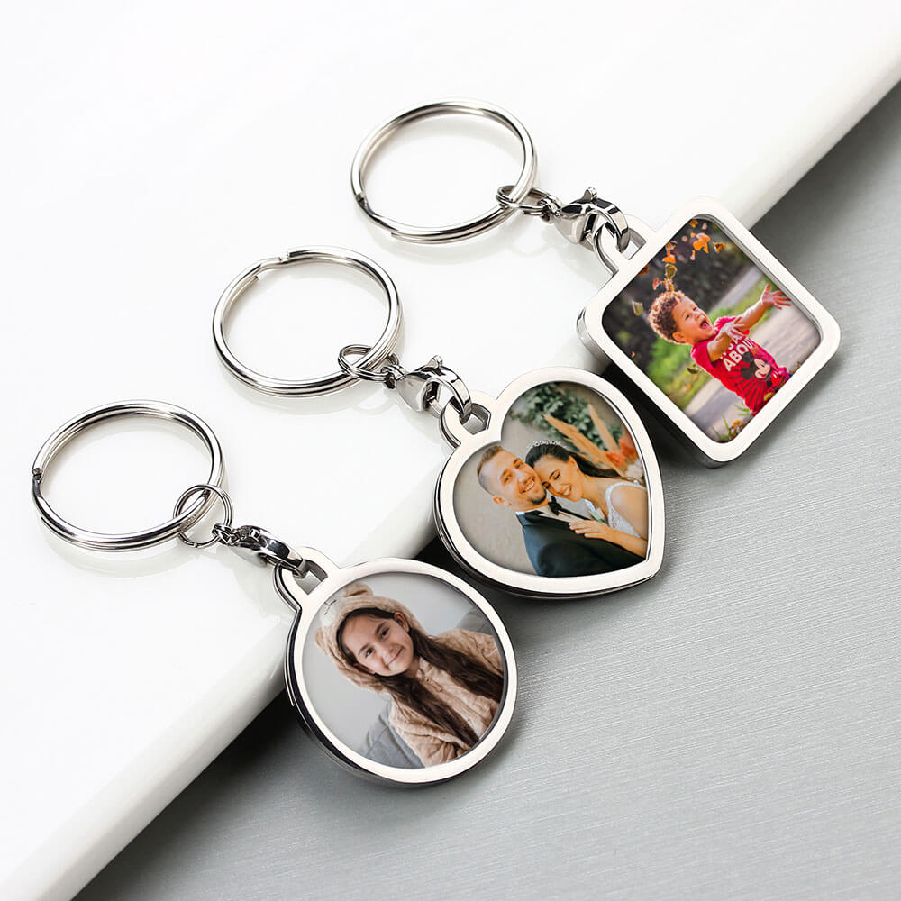 Custom-handwriting-Keyring-gift-For-Boyfriend-Personalized-Picture-Keychain-2