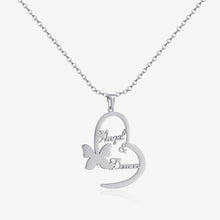 Customized-Couple-Name-Necklace-Butterfly-Heart-Nameplate-2
