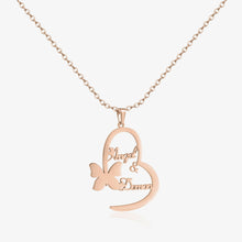 Customized-Couple-Name-Necklace-Butterfly-Heart-Nameplate-3