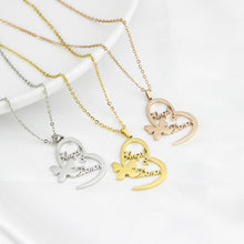 Customized-Couple-Name-Necklace-Butterfly-Heart-Nameplate-4