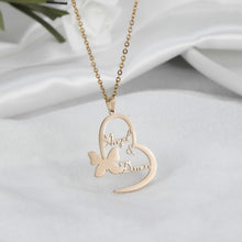 Customized-Couple-Name-Necklace-Butterfly-Heart-Nameplate-7
