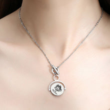 Customized-Round-Rotatable-Necklace-Photo-Memory-Disc-Pendant-3