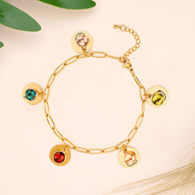 Disc-Bracelet-with-Birthstone-Custom-Initial-Name-Bracelet-for-Mom-Friend-Family-1