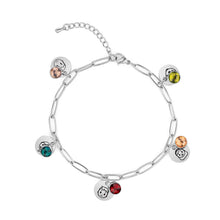 Disc-Bracelet-with-Birthstone-Custom-Initial-Name-Bracelet-for-Mom-Friend-Family-8