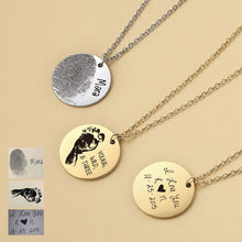 Disc-Gold-Necklace-Engraved-Actual-Handwriting-Necklace-5