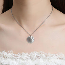 Disc-Gold-Necklace-Engraved-Actual-Handwriting-Necklace-6