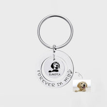 Double-Discs-Custom-Necklace-Engraving-Name-Photo-Personalized-Keychain-Tag-3