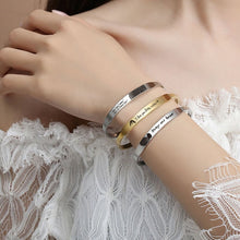 Engraved-Cuff-Bangle-Actual-Fingerprint-Handwriting-Bracelet-6