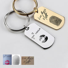 Engraved-Fingerprint-Text-Custom-Keychian-Engrave-Your-Child_s-Artwork-or-Handwriting-Gift-1