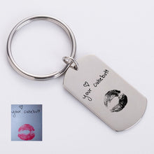 Engraved-Fingerprint-Text-Custom-Keychian-Engrave-Your-Child_s-Artwork-or-Handwriting-Gift-3