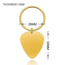 Guitar-Pick-Custom-Name-Keychain-Tags-Engraved-Photo-Pet-Tag-ID-Dog-Tag-Cat-Tag-7