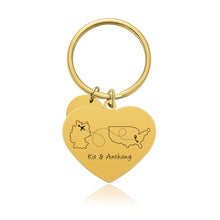 Heart-Calendar-with-Disc-Custom-Keychain-Engraved-Picture-Text-Gift-for-Family-8