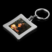 Photo Box Photo Pendant Stainless Steel Customizable Student Graduation Photo Pendant Keychain