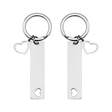 Bar Personalized Keychain Engraved Music QR Code  Custom Keyring Gift for Boyfriend