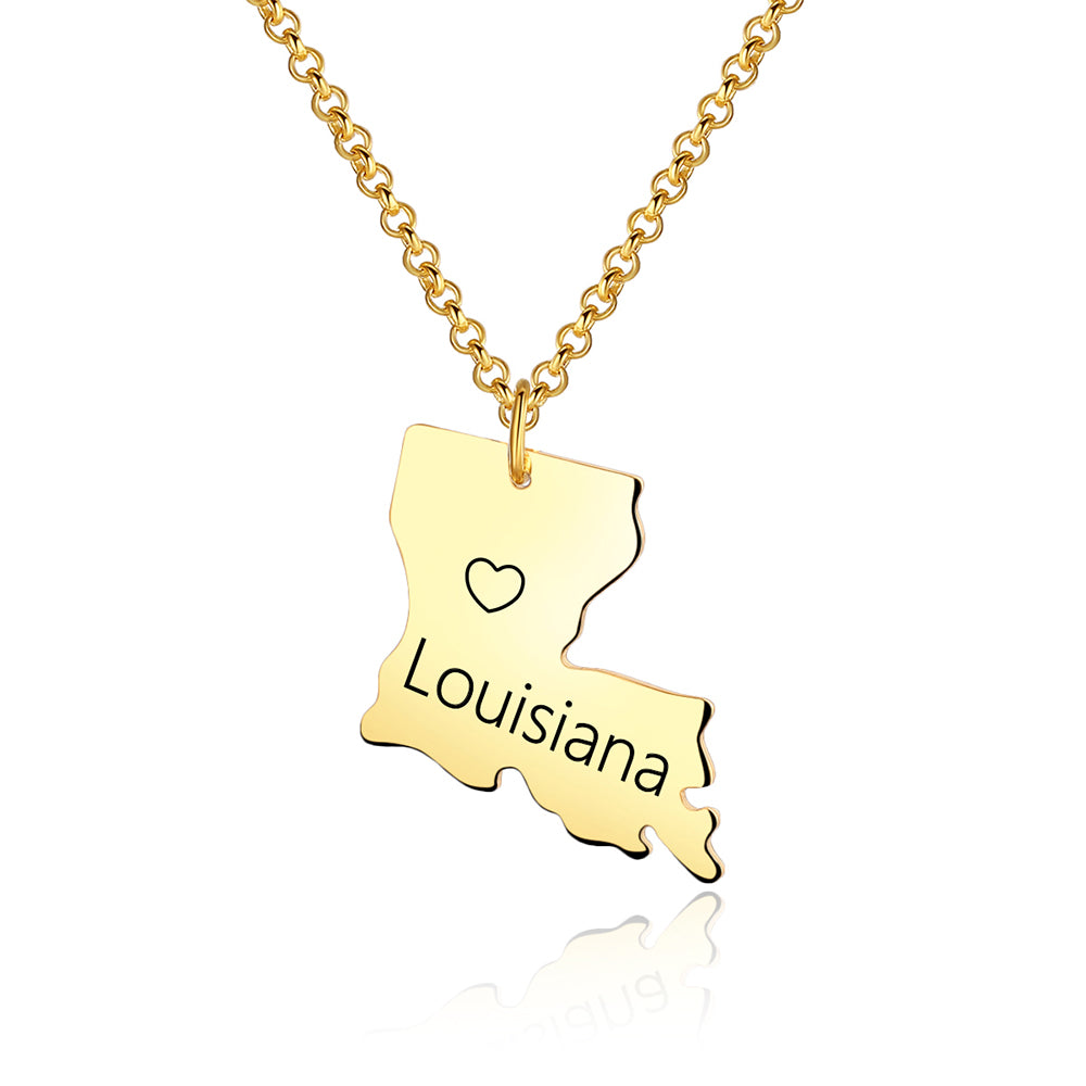 Louisiana-State-Pendant-Necklace-Custom-Initial-Necklace-Birthday-Gift-for-Family-Friend-2