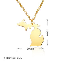 Michigan-State-Necklace-Personalized-Name-Necklace-for-Family-Engraved-Necklace-3