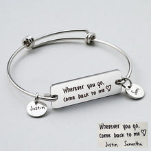 Personalised-Actual-Handwriting-Bangle-Fingerprint-Bracelet-Signature-Jewelry-2