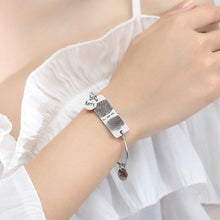 Personalised-Actual-Handwriting-Bangle-Fingerprint-Bracelet-Signature-Jewelry-3