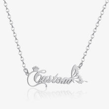 Personalized-Crown-Butterfly-Cut-Out-Name-Necklace-2