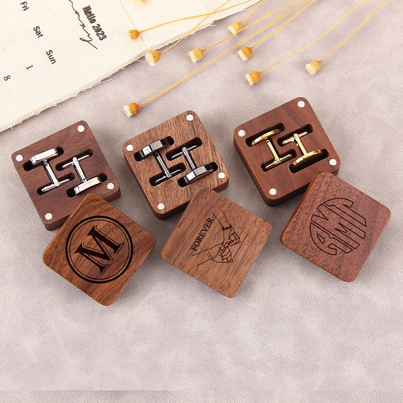 Personalized-Engraved-Cufflinks-with-Wooden-Box-6