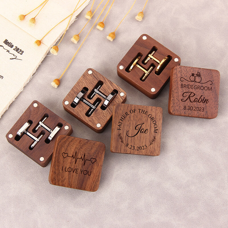 Personalized-Engraved-Cufflinks-with-Wooden-Box-8