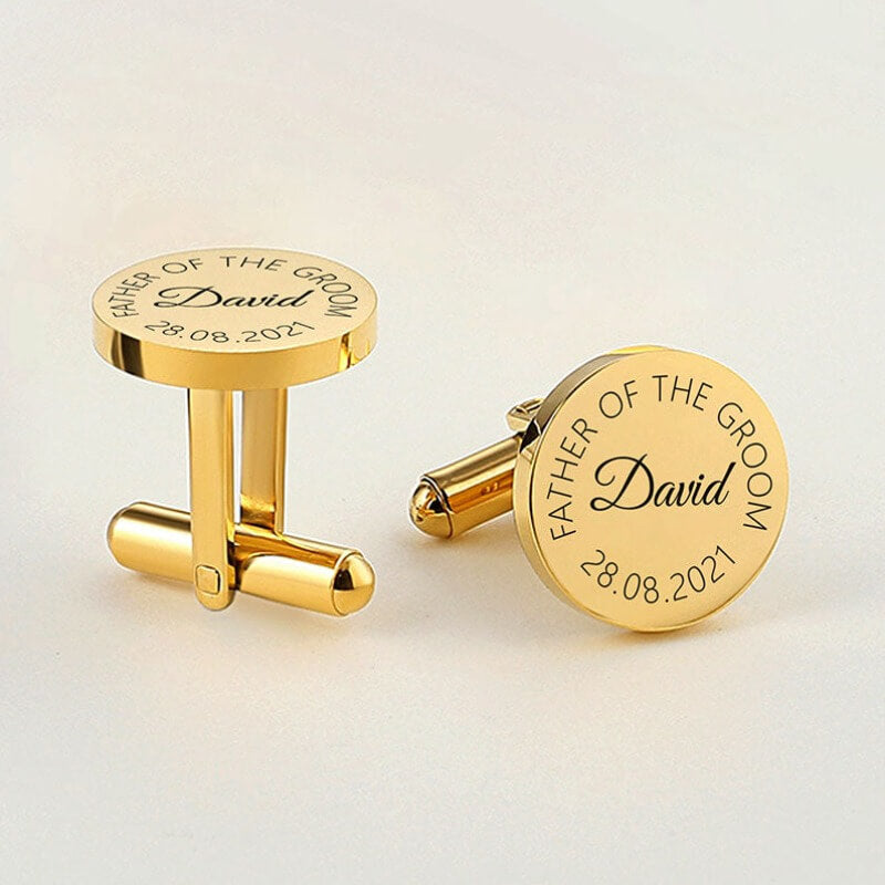 Personalized-Handwriting-CuffLinks-Cuff-links-Gift-for-Husband-Dad-2